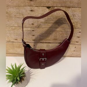 8 Other Reasons- Elegant Burgundy Shoulder Bag